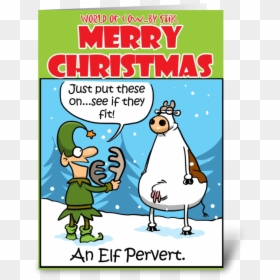 An Elf Pervert - Cartoon, HD Png Download - pervert png