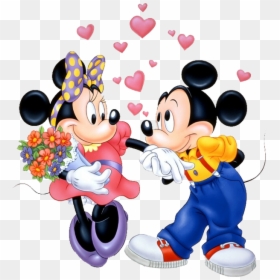Transparent Minnie Clipart - Cartoon Mickey Mouse And Minnie Mouse, HD Png Download - minnie mousepng