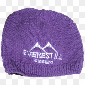 Beanie, HD Png Download - purple hat png