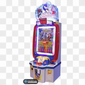 Sonic Blast Ball Cabinet - Sonic Blast Man Arcade Machine, HD Png Download - sonic rings png