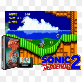 Sonic The Hedgehog 2 (rev00) [ ], 4 Images Mix - Sonic The Hedgehog 2, HD Png Download - sonic rings png