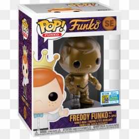 Funko Pop Freddy Funko, HD Png Download - c-3po png