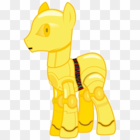 Image My Little Pony, HD Png Download - c-3po png