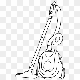 Vacuum Cleaner - Vacuum Black And White, HD Png Download - cleaning clipart png