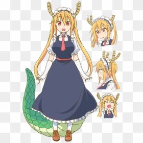 Miss Kobayashi"s Dragon Maid Anime Character Sheets - Miss Kobayashi's Dragon Maid Characters, HD Png Download - dragon maid png