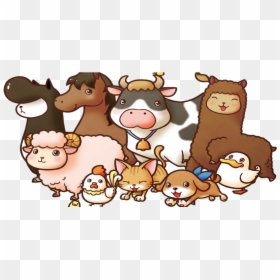 Animalitos-boni - Animals Clipart Transparent Background, HD Png Download - granja png