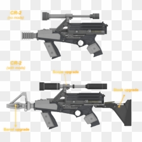 Battlefront 2 All Weapons, HD Png Download - star wars blaster png