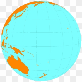 Ocean Earth Map Clipart Globe Transparent Clip Art - Pacific Ocean Clipart, HD Png Download - earth clip art png