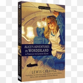 Genuine Alice In Wonderland English Original Alice"s - Alice's Adventures In Wonderland Signed Classics, HD Png Download - alice through the looking glass png