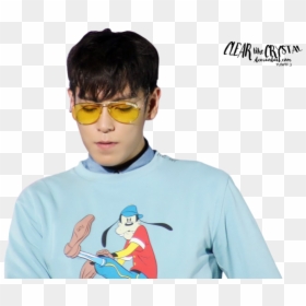 Kpop Yellow Glasses, HD Png Download - top bigbang png
