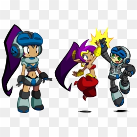 Mighty No 9 Shantae, HD Png Download - shantae half genie hero png