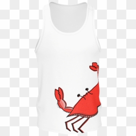 Red, Crab, And You Men"s Tank Top - Active Tank, HD Png Download - red crab png