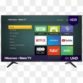 R6 Ui - Hisense Roku Tv Home Screen, HD Png Download - hbo now logo png