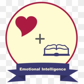 Badge Showing A Heart And A Book - Cross, HD Png Download - emotional intelligence png