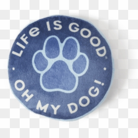 Paw Oh My Dog Squeak Toy - Circle, HD Png Download - dog footprint png