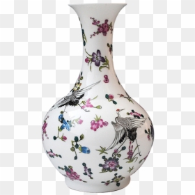 Jingdezhen Ceramic Vase Decoration Flower Arrangement - Vase, HD Png Download - modern vase png