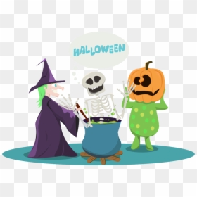 Halloween - Witch Halloween Clipart, HD Png Download - disney halloween png