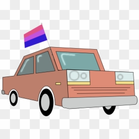 Car, HD Png Download - bisexual flag png