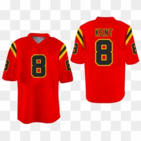 Clark Kent Smallville Football Jersey New Any Size - Pink American Football Jersey, HD Png Download - clark kent png