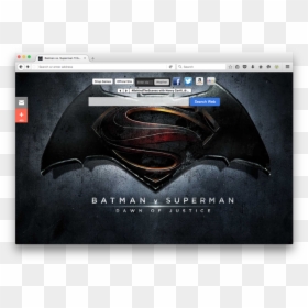 Dc Batman Vs Superman Logo, HD Png Download - clark kent png