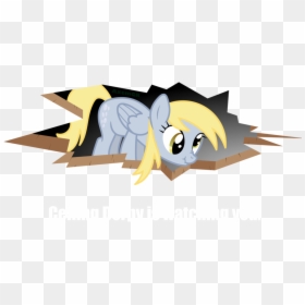 Derpy Hooves Iphone 6 Yellow Mammal Vertebrate Cartoon - Ceiling Derpy Is Watching You, HD Png Download - ceiling cat png