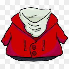 Hoodie Clipart Winter Sweater - Red Jacket Png Cartoon, Transparent Png - winter coat png