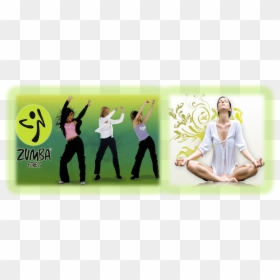 Yoga And Zumba Classes, HD Png Download - zumba dance png