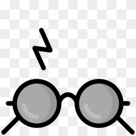 Harry Potter Glasses And Scar Transparent, HD Png Download - png harry potter