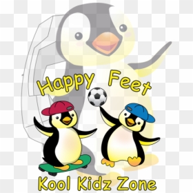 Get In Touch With The Kool Kidz Out Of School Care - Penguin In School, HD Png Download - happy feet png