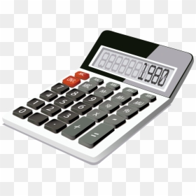 Calculator Information Chart - Vector Calculator Png, Transparent Png - black calculator png