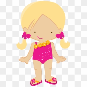 Zwd Umbrella Poolgirl Png - Girl Pool Party Clipart, Transparent Png - cowgirl clipart png