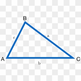 Word Problems Law Of Sine And Cosine, HD Png Download - perfect triangle png