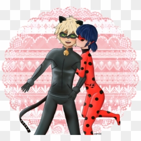 Miraculous Ladybug And Chat Noir By Rawrblueart, HD Png Download - miraculous png