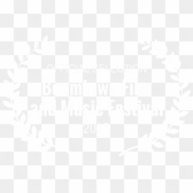 Boomtown White Laurel - Film Awards Png, Transparent Png - film festival laurels png
