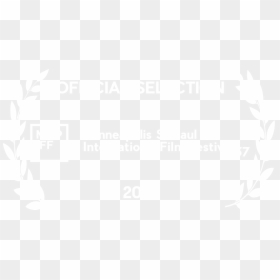 Mspiff2018 Officiallaurel White - Johns Hopkins Logo White, HD Png Download - film festival laurels png