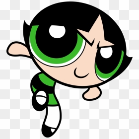 Buttercup Powerpuff Girls Png Clipart Background - Buttercup Powerpuff Girls, Transparent Png - power puff girls png