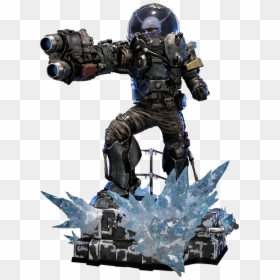 Batman Mr Freeze Statue, HD Png Download - mr freeze png