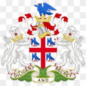 1058px Coat Of Arms Of The College Of Arms - College Of Arms, HD Png Download - royal lion png