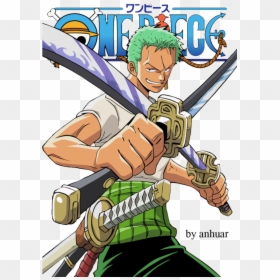 Anime One Piece Roronoa Zoro, HD Png Download - kenpachi zaraki png