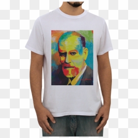 Camiseta Sigmund Freud De Casa Visual Galeriana - Camiseta Call Me By Your Name, HD Png Download - sigmund freud png