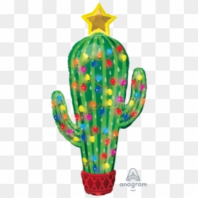 Balloon Cactus Christmas, HD Png Download - curious george with balloons png