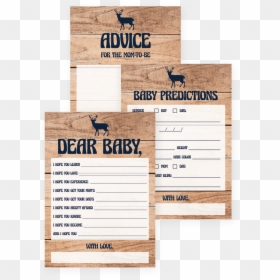 Transparent Baby Shower Banner Clipart - Baby Shower Games Woodlands Themed, HD Png Download - rustic banner png