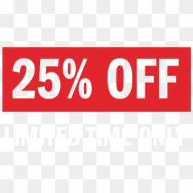 25 Off Download Free Png - Sign, Transparent Png - 25 off png
