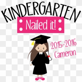 Cartoon, HD Png Download - kindergarten graduation png