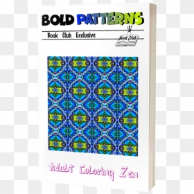 Bold Patterns Coloring Book - Visual Arts, HD Png Download - adult coloring pages png