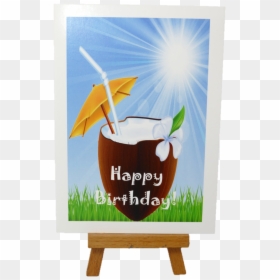 Happy Birthday Cute Coconut, HD Png Download - number one png birthday
