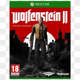 Wolfenstein The New Colossus Xbox One, HD Png Download - wolfenstein logo png