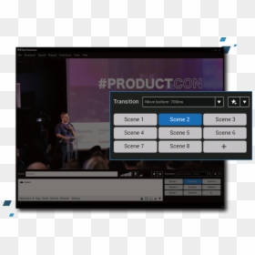 Professionelle Funktionen Für Die Produktion - Product School Events, HD Png Download - xsplit logo png