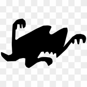 Transparent Computer Mouse Clipart Black And White - Phantom Clip Art, HD Png Download - mouse silhouette png