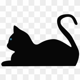 Feline Clipart Touch, HD Png Download - sitting cat silhouette png